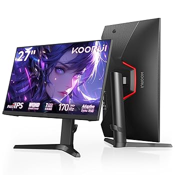 Amazon.co.jp: KOORUI ゲーミングモニター 27インチ モニター